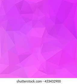 Purple Polygonal Mosaic Background, Creative Design Templates