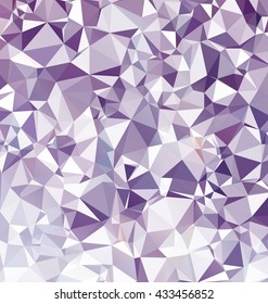 Purple Polygonal Mosaic Background, Creative Design Templates