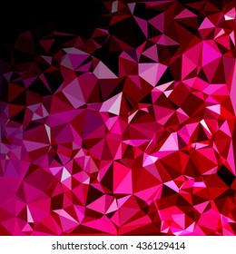 Purple Polygonal Mosaic Background, Creative Design Templates