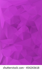 Purple Polygonal Mosaic Background, Creative Design Templates