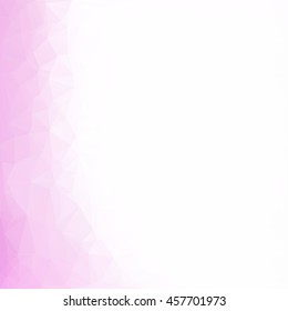 Purple Polygonal Mosaic Background, Creative Design Templates