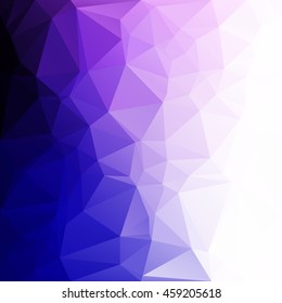 Purple Polygonal Mosaic Background, Creative Design Templates