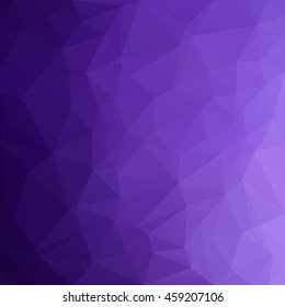 Purple Polygonal Mosaic Background, Creative Design Templates