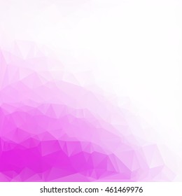 Purple Polygonal Mosaic Background, Creative Design Templates