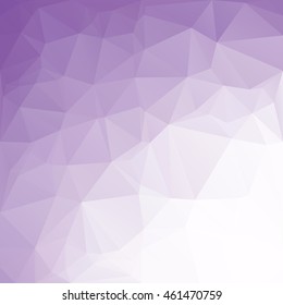 Purple Polygonal Mosaic Background, Creative Design Templates