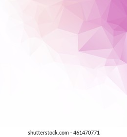 Purple Polygonal Mosaic Background, Creative Design Templates