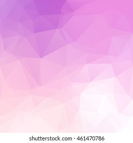 Purple Polygonal Mosaic Background, Creative Design Templates