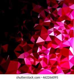 Purple Polygonal Mosaic Background, Creative Design Templates