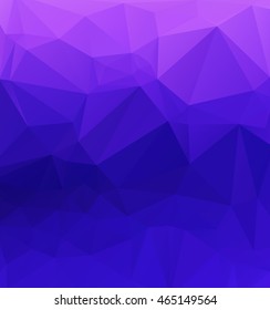 Purple Polygonal Mosaic Background, Creative Design Templates