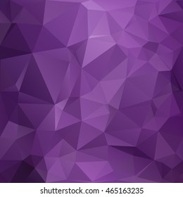 Purple Polygonal Mosaic Background, Creative Design Templates