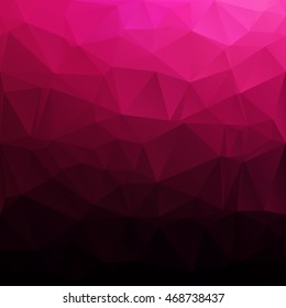 Purple Polygonal Mosaic Background, Creative Design Templates