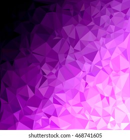 Purple Polygonal Mosaic Background, Creative Design Templates