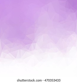 Purple Polygonal Mosaic Background, Creative Design Templates
