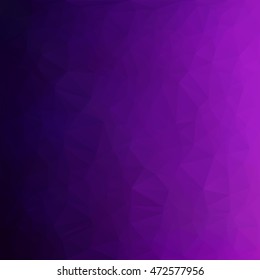 Purple Polygonal Mosaic Background, Creative Design Templates
