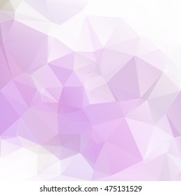 Purple Polygonal Mosaic Background, Creative Design Templates