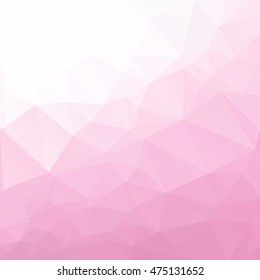 Purple Polygonal Mosaic Background, Creative Design Templates