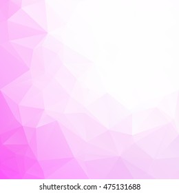 Purple Polygonal Mosaic Background, Creative Design Templates