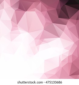 Purple Polygonal Mosaic Background, Creative Design Templates