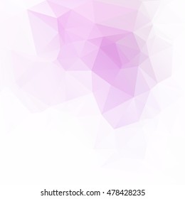 Purple Polygonal Mosaic Background, Creative Design Templates