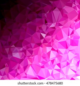 Purple Polygonal Mosaic Background, Creative Design Templates