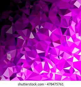 Purple Polygonal Mosaic Background, Creative Design Templates
