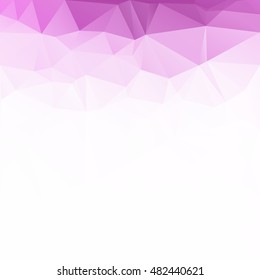 Purple Polygonal Mosaic Background, Creative Design Templates