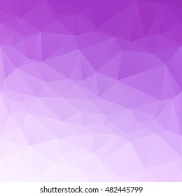 Purple Polygonal Mosaic Background, Creative Design Templates