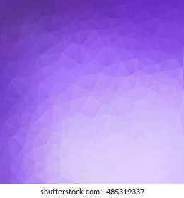 Purple Polygonal Mosaic Background, Creative Design Templates