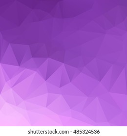 Purple Polygonal Mosaic Background, Creative Design Templates