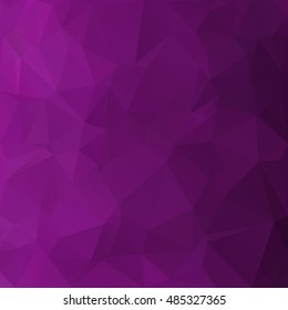 Purple Polygonal Mosaic Background, Creative Design Templates