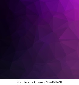 Purple Polygonal Mosaic Background, Creative Design Templates