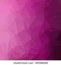 Purple Polygonal Mosaic Background, Creative Design Templates