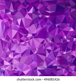 Purple Polygonal Mosaic Background, Creative Design Templates
