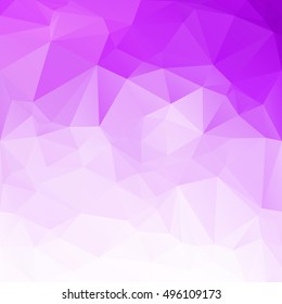 Purple Polygonal Mosaic Background, Creative Design Templates