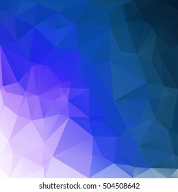 Purple Polygonal Mosaic Background, Creative Design Templates