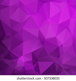 Purple Polygonal Mosaic Background, Creative Design Templates