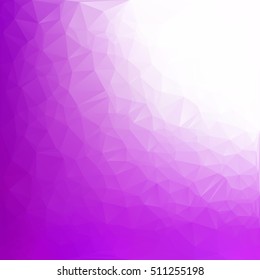 Purple Polygonal Mosaic Background, Creative Design Templates