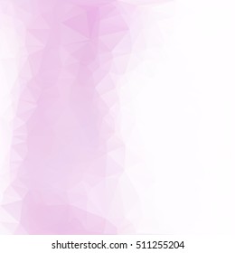 Purple Polygonal Mosaic Background, Creative Design Templates