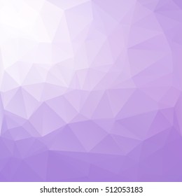 Purple Polygonal Mosaic Background, Creative Design Templates