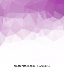 Purple Polygonal Mosaic Background, Creative Design Templates