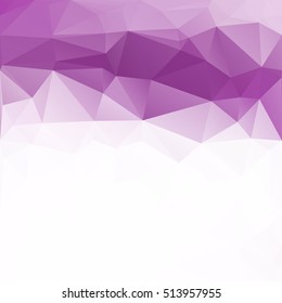 Purple Polygonal Mosaic Background, Creative Design Templates