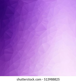 Purple Polygonal Mosaic Background, Creative Design Templates