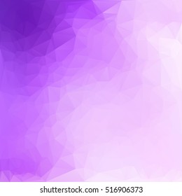 Purple Polygonal Mosaic Background, Creative Design Templates