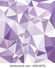 Purple Polygonal Mosaic Background, Creative Design Templates