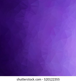 Purple Polygonal Mosaic Background, Creative Design Templates