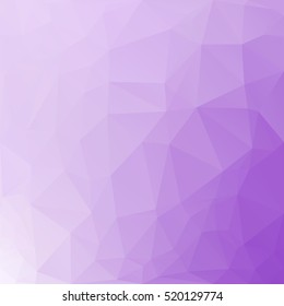Purple Polygonal Mosaic Background, Creative Design Templates