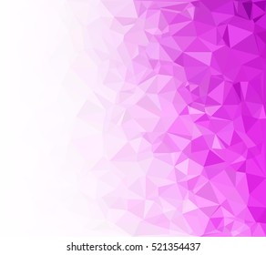 Purple Polygonal Mosaic Background, Creative Design Templates