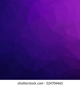 Purple Polygonal Mosaic Background, Creative Design Templates