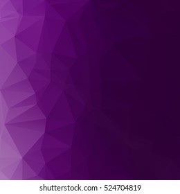 Purple Polygonal Mosaic Background, Creative Design Templates