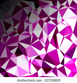 Purple Polygonal Mosaic Background, Creative Design Templates